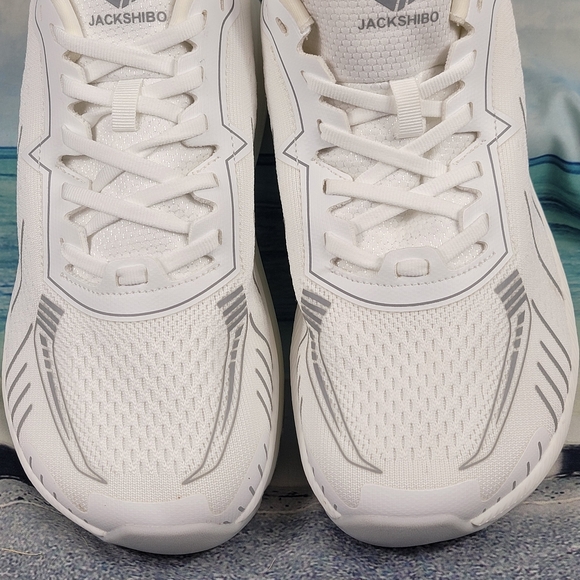 Jackshibo Wide Toe Box Sneakers Athletic  Running Shoes Mens 10.5 EU44.5